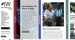 Desktop Screenshot of informissionweekly.com